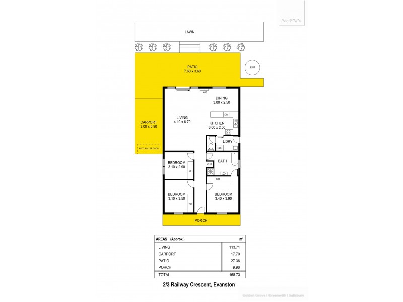 2/3 Railway Crescent, Evanston SA 5116 Floorplan