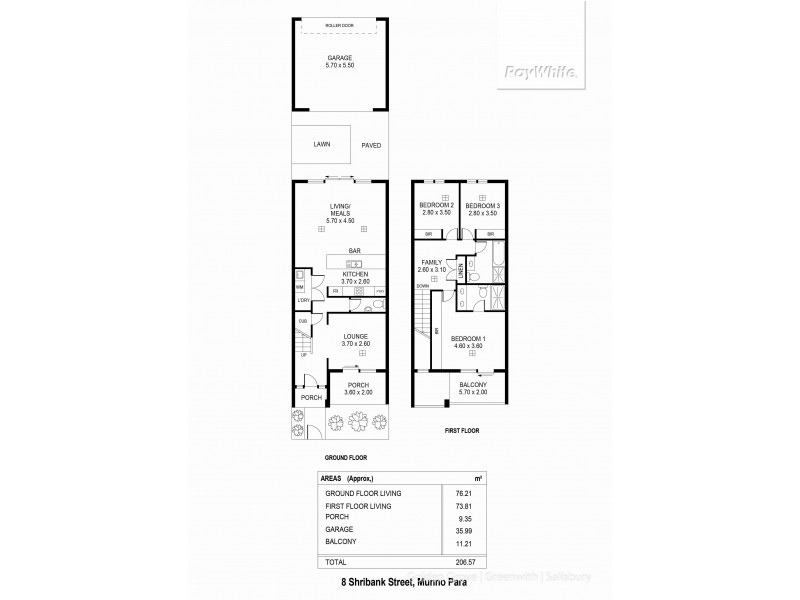 8 Shribank Street, Munno Para SA 5115 Floorplan