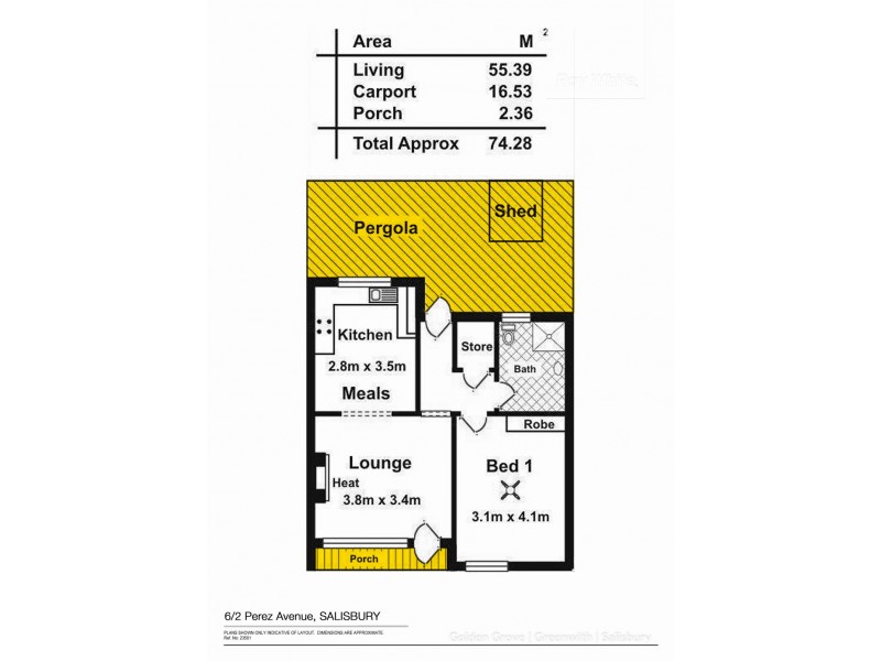 6/2 Perez Avenue, Salisbury SA 5108 Floorplan