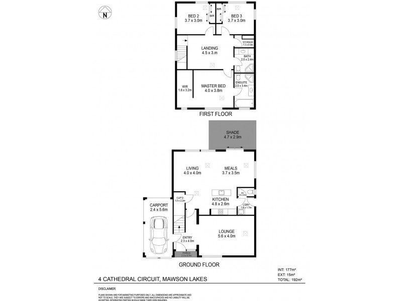 4 Cathedral Circuit, Mawson Lakes SA 5095 Floorplan