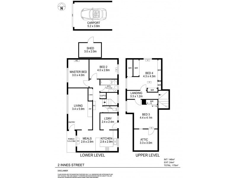 2 Innes Street, Elizabeth Park SA 5113 Floorplan