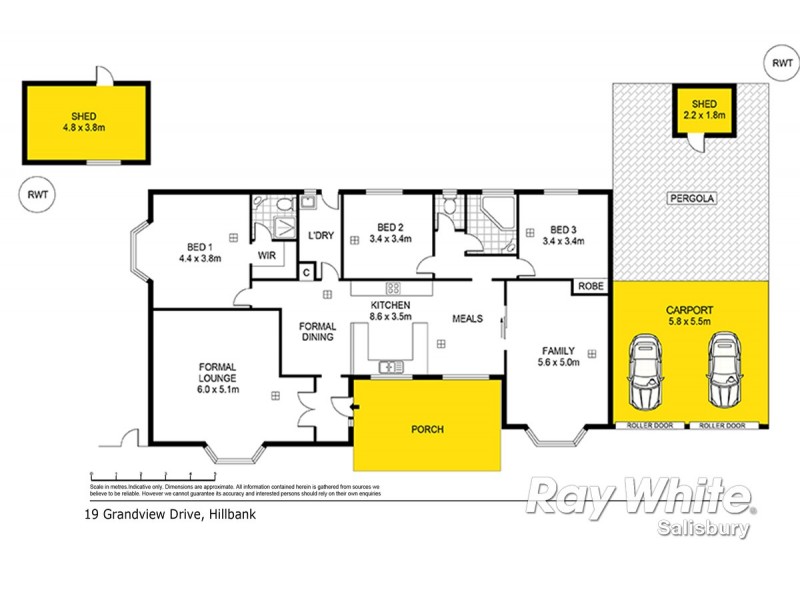 19 Grandview Drive, Hillbank SA 5112 Floorplan
