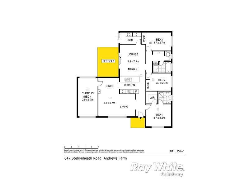 647 Stebonheath Road, Andrews Farm SA 5114 Floorplan