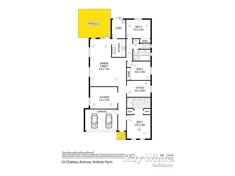 10 Chateau Avenue, Andrews Farm SA 5114 Floorplan