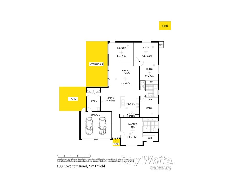 108 Coventry Road, Smithfield SA 5114 Floorplan