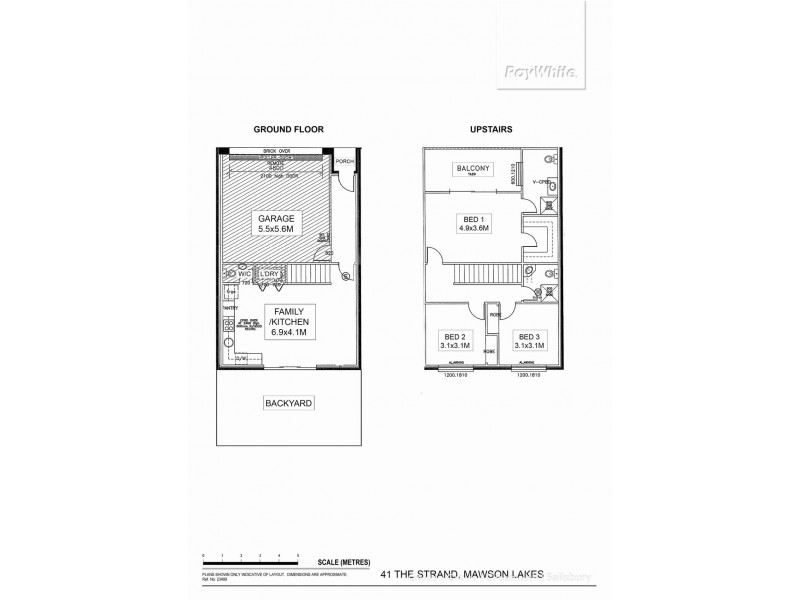 41 The Strand, Mawson Lakes SA 5095 Floorplan