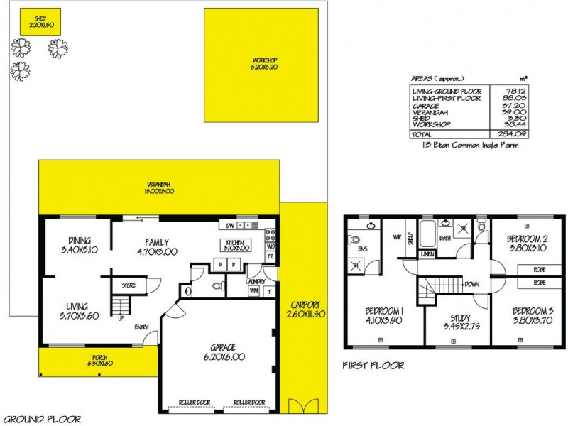 13 Eton common, Ingle Farm SA 5098 Floorplan