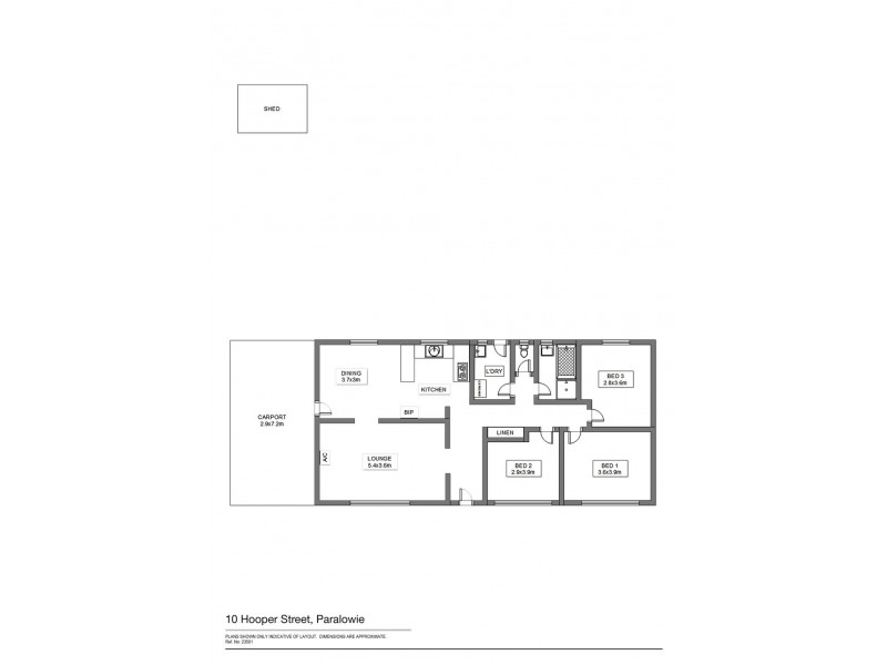 10 Hooper Street, Paralowie SA 5108 Floorplan