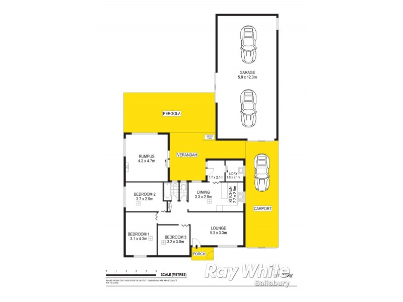 51 Forrestall Road, Elizabeth Downs SA 5113 Floorplan