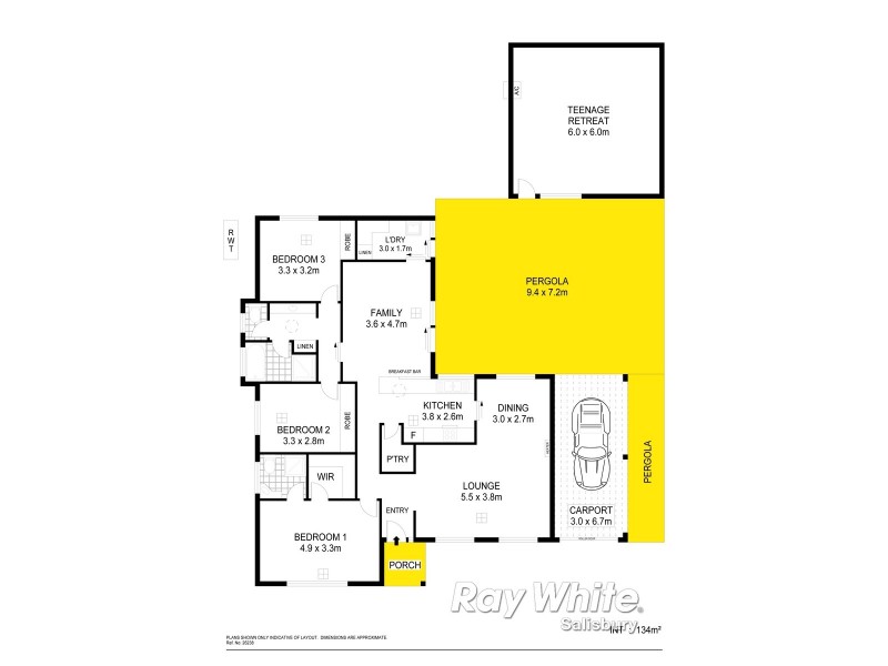15 Lukin Avenue, Paralowie SA 5108 Floorplan