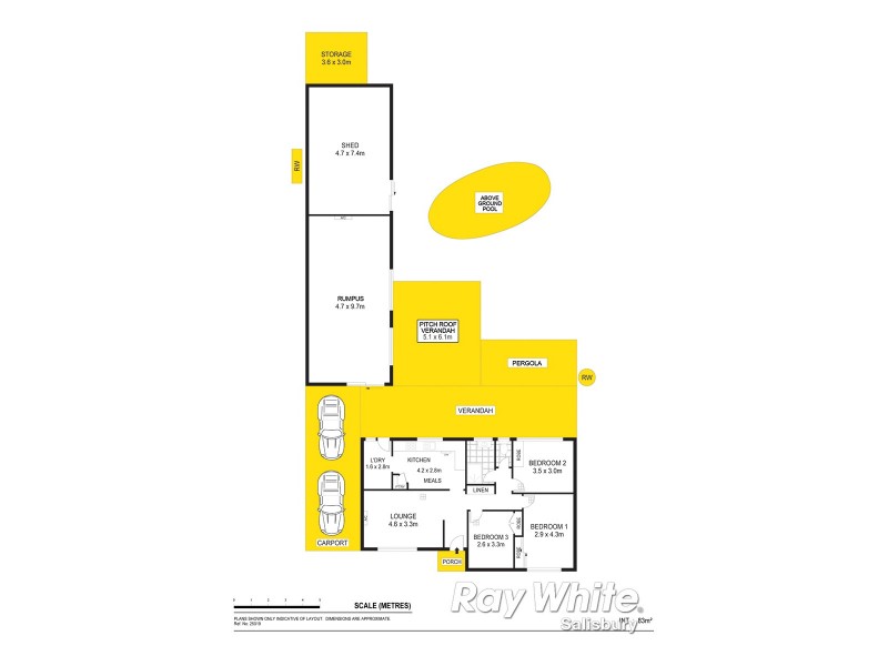 20 Marian Street, Salisbury East SA 5109 Floorplan