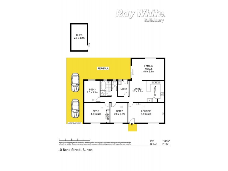 10 Bond Avenue, Burton SA 5110 Floorplan