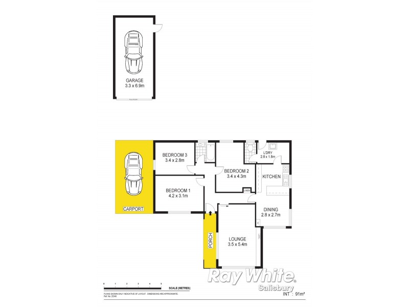 61 Forrestall Road, Elizabeth Downs SA 5113 Floorplan