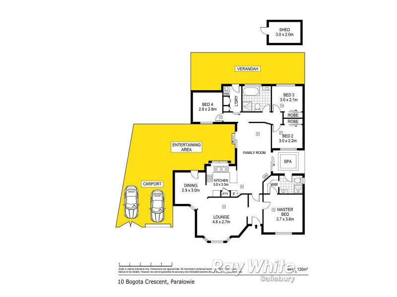 10 Bogota Crescent, Paralowie SA 5108 Floorplan