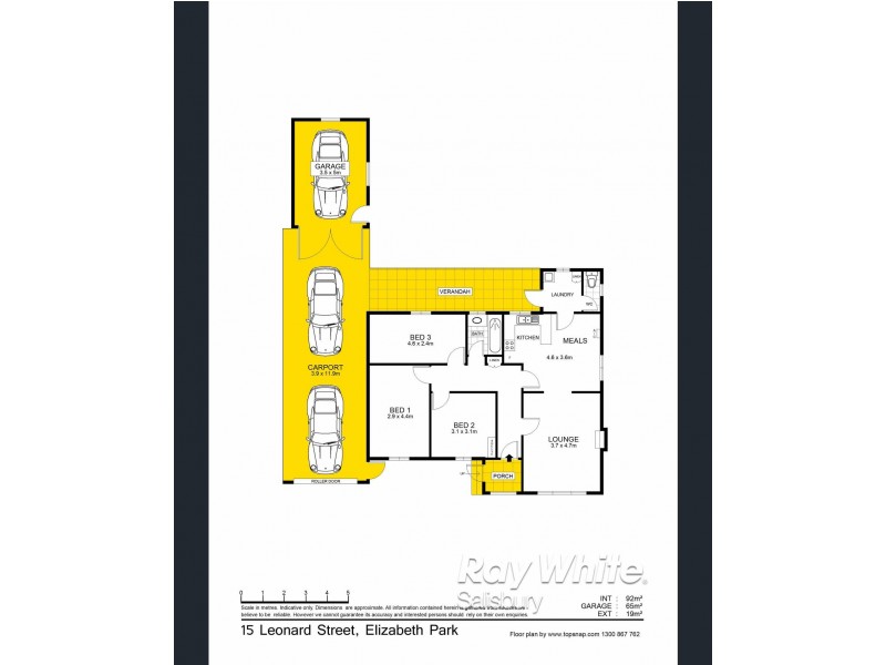 15 Leonard Street, Elizabeth Park SA 5113 Floorplan