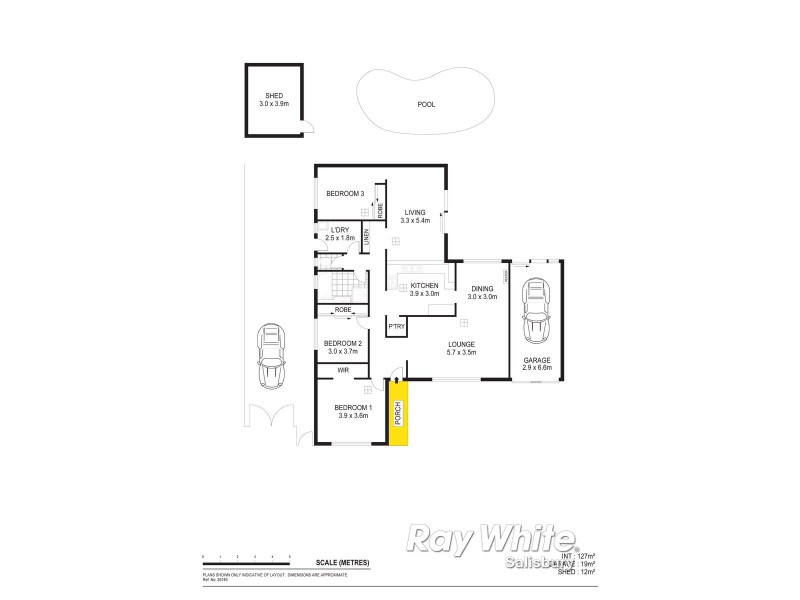 1 Craig Court, Paralowie SA 5108 Floorplan