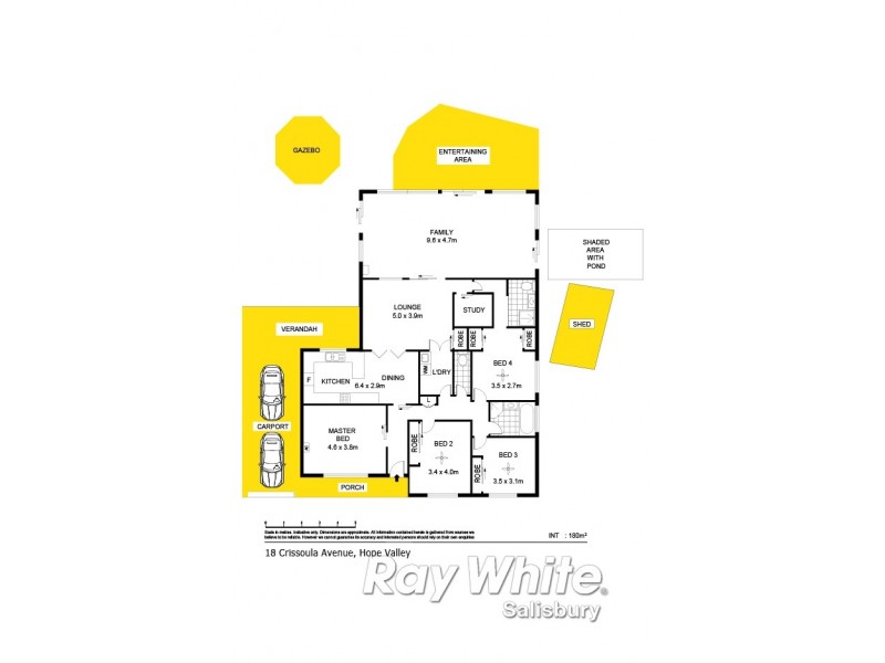 18 Crissoula Avenue, Hope Valley SA 5090 Floorplan