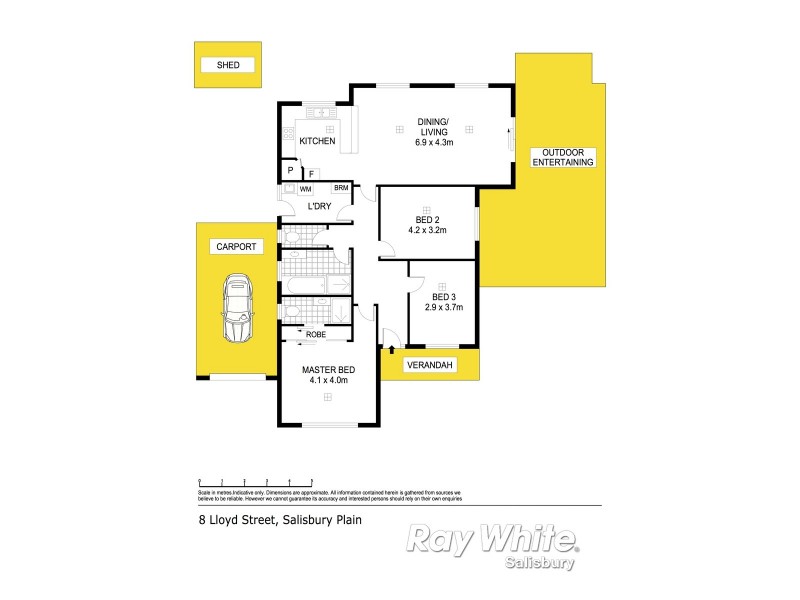8 Lloyd Street, Salisbury Plain SA 5109 Floorplan