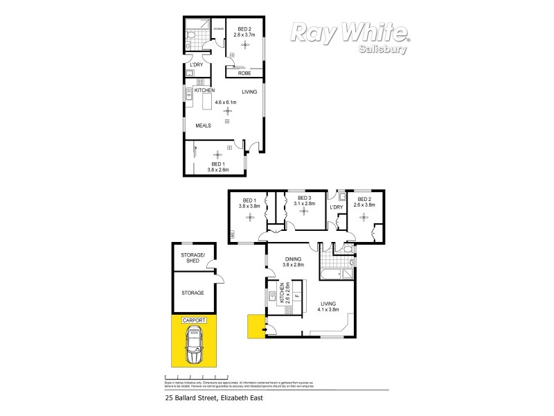 25 Ballard Street, Elizabeth East SA 5112 Floorplan