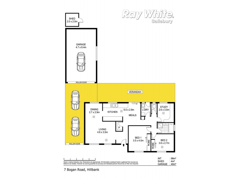 7 Bogan Road, Hillbank SA 5112 Floorplan