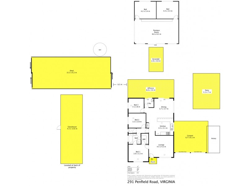 291 Penfield Road, Virginia SA 5120 Floorplan