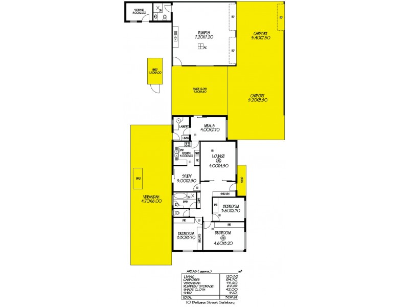 10 Beltana Street, Salisbury SA 5108 Floorplan