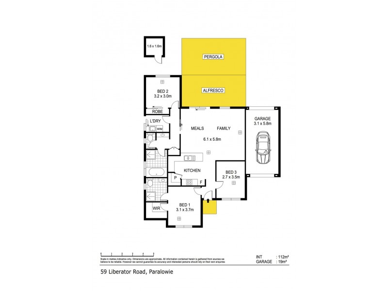 59 Liberator Drive, Paralowie SA 5108 Floorplan