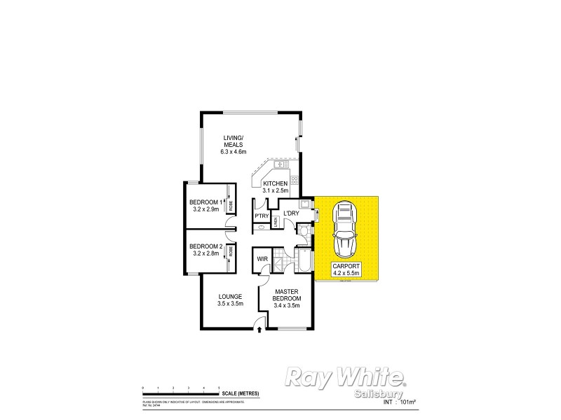 3 Grove Avenue, Elizabeth Park SA 5113 Floorplan