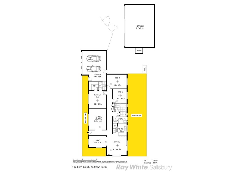 6 Gluford Court, Andrews Farm SA 5114 Floorplan