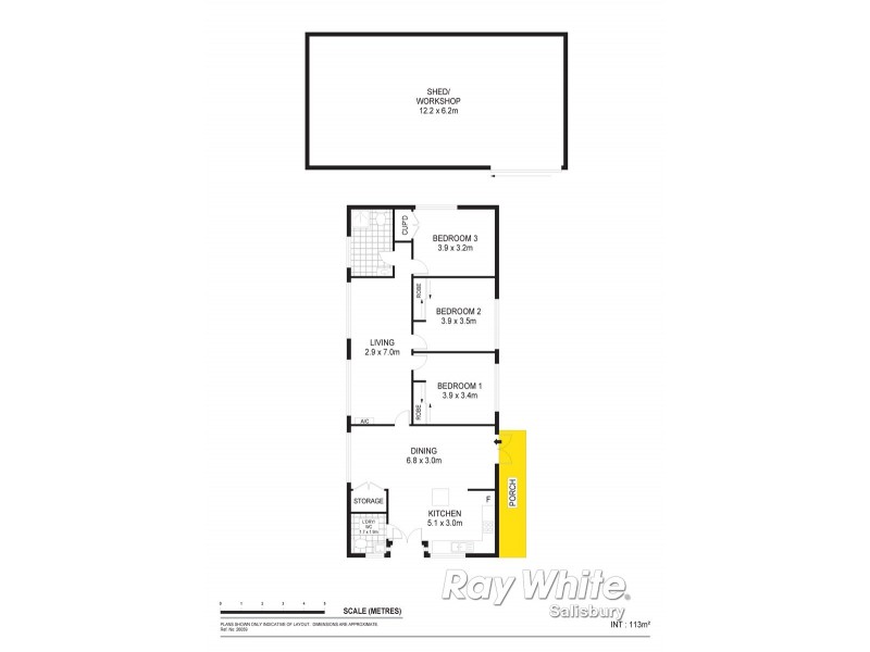 14 Atlanta Street, Elizabeth East SA 5112 Floorplan