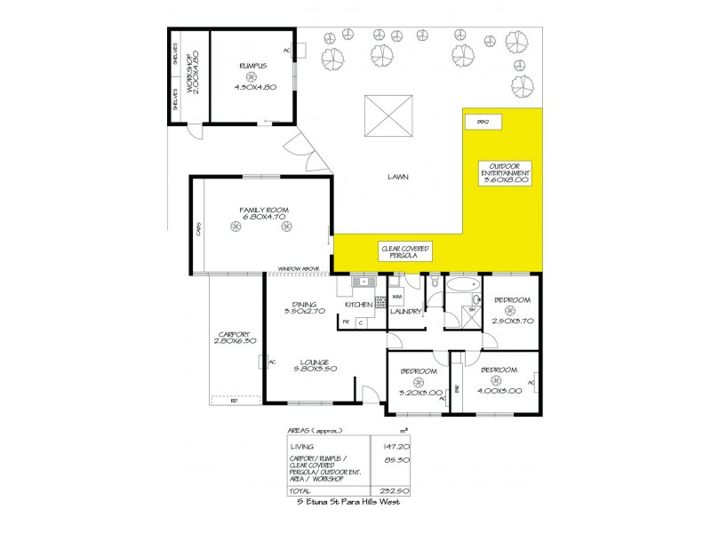 5 Etuna Street, Para Hills West SA 5096 Floorplan