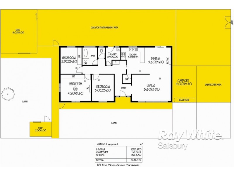 18 The Pines Grove, Paralowie SA 5108 Floorplan