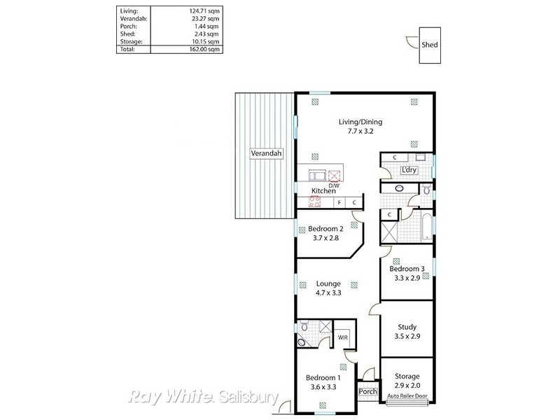 3A Annalisa Court, Gulfview Heights SA 5096 Floorplan