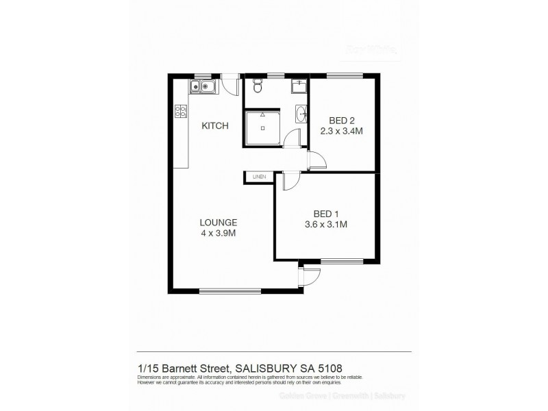 1/15 Barnett Street, Salisbury SA 5108 Floorplan