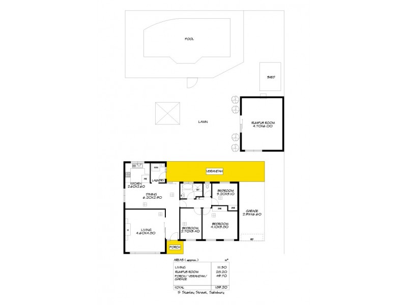 5 Stanley Avenue, Salisbury SA 5108 Floorplan