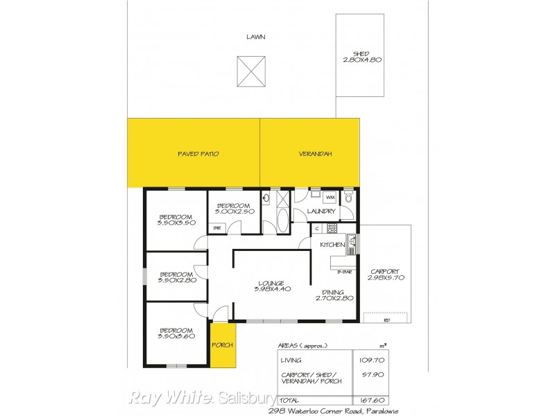 298 Waterloo Corner Road, Paralowie SA 5108 Floorplan