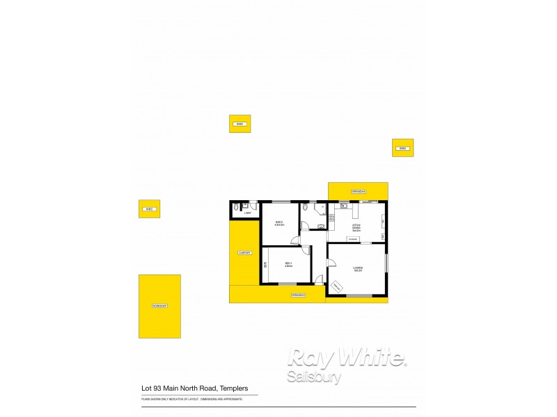 93 Horrocks Highway, Templers SA 5371 Floorplan