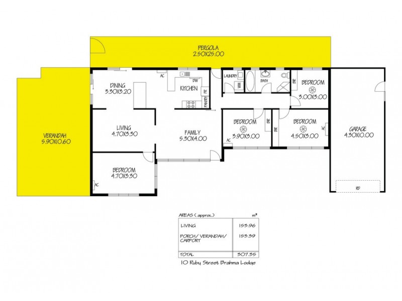 10 Ruby Street, Brahma Lodge SA 5109 Floorplan