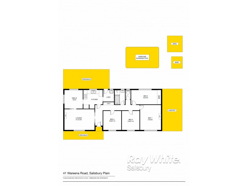 41 Weerana Road, Salisbury Plain SA 5109 Floorplan