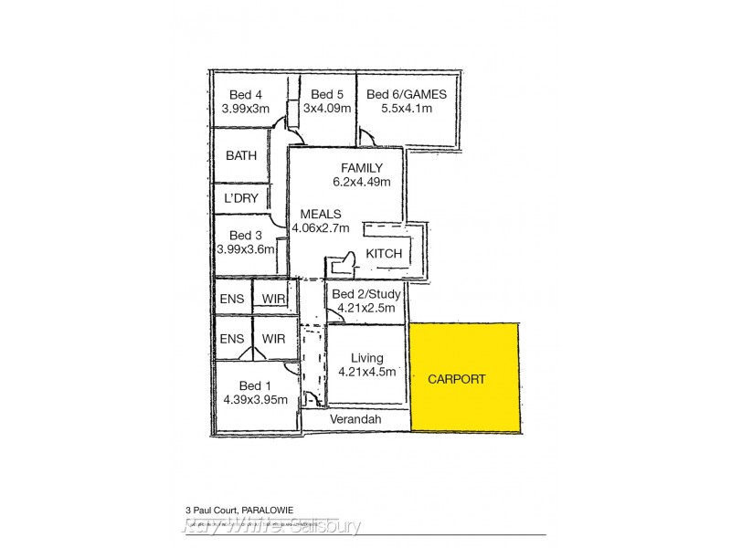 3 Paul Court, Paralowie SA 5108 Floorplan