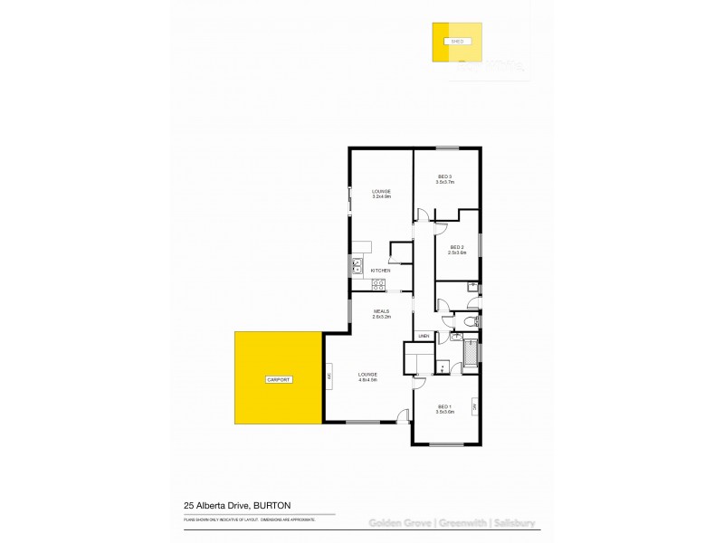 25 Alberta Drive, Burton SA 5110 Floorplan