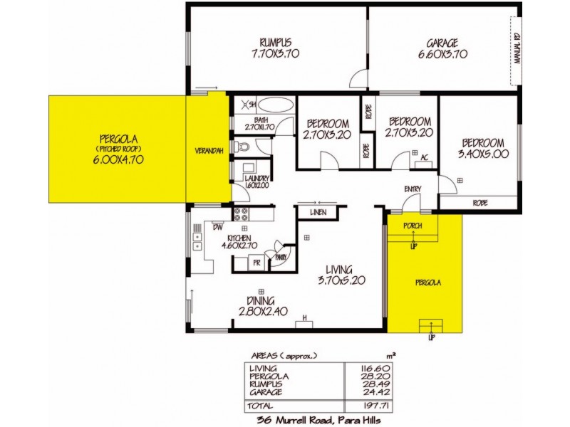 36 Murrell Road, Para Hills SA 5096 Floorplan