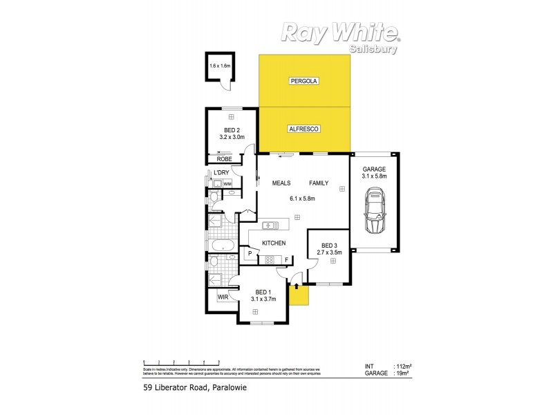 59 Liberator Drive, Paralowie SA 5108 Floorplan
