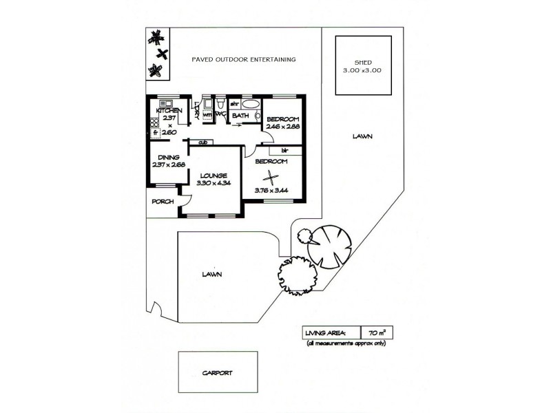 13/131 Redward Avenue, Greenacres SA 5086 Floorplan