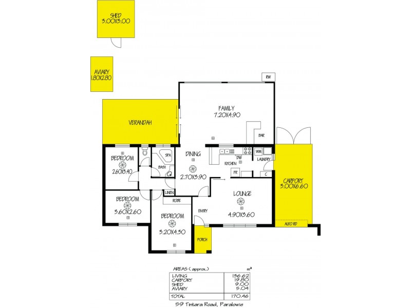 59 Tintara Road, Paralowie SA 5108 Floorplan