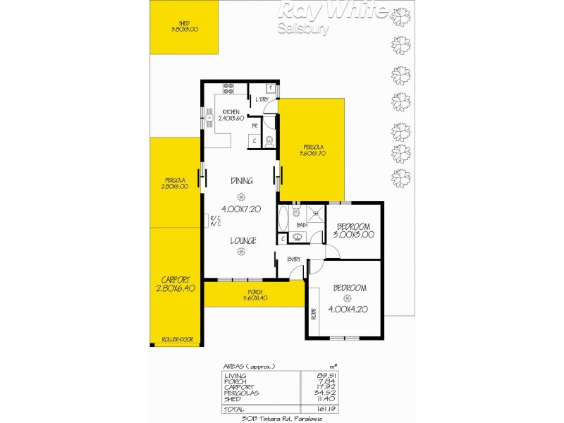 30B Tintara Road, Paralowie SA 5108 Floorplan