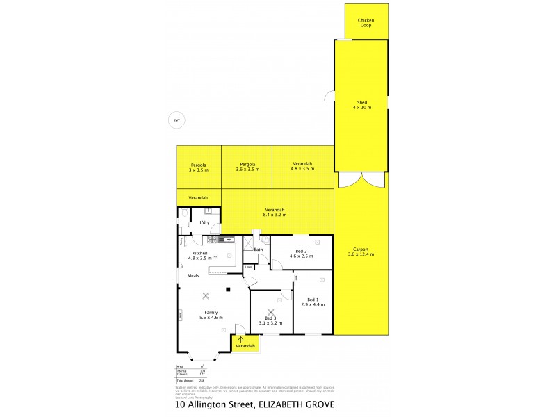 10 Allington Street, Elizabeth Grove SA 5112 Floorplan
