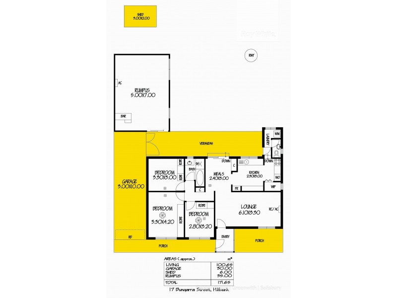 17 Bungarra Street, Hillbank SA 5112 Floorplan