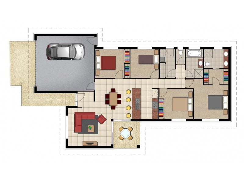 Lot 189 Impala Drive, Gracemere QLD 4702 Floorplan