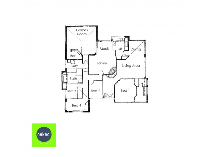 1 Narrik Court, Kelmscott WA 6111 Floorplan
